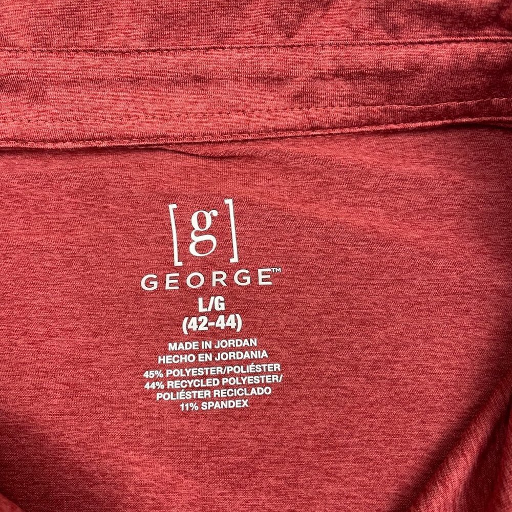 George Polo Short Sleeve Athletic Golf Men's Large 42-44 - Picture 2 of 5